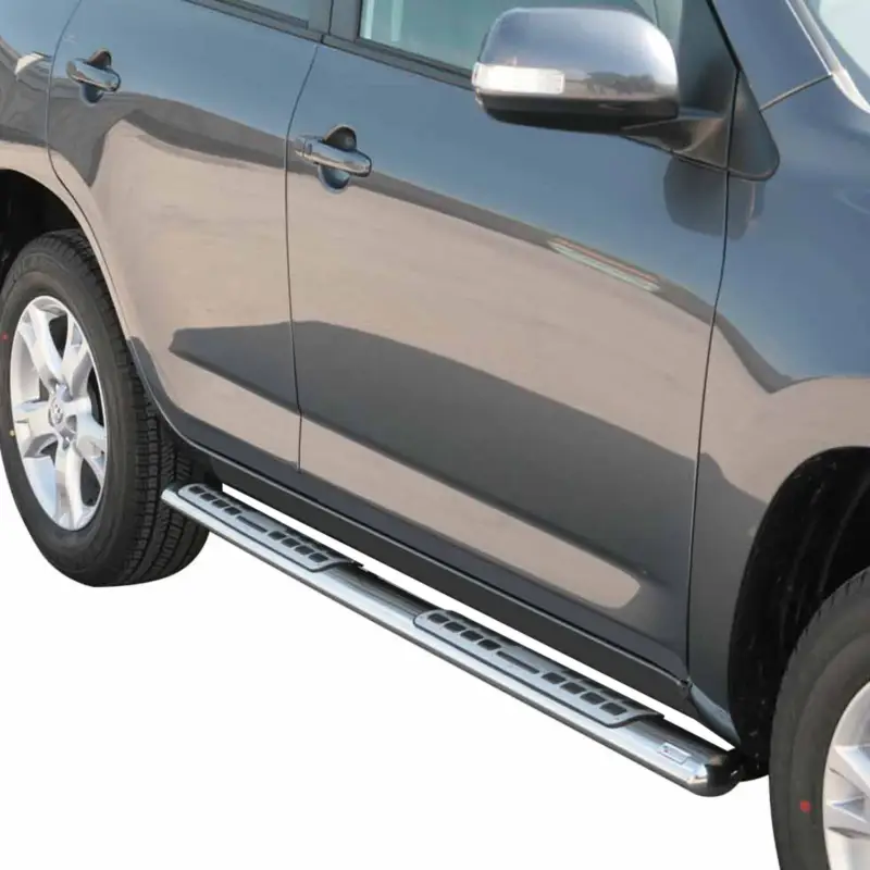 Edelstahl Seitenschweller Schwellerrohre für Toyota RAV4 XA30 2009-2010 Silber Wochenendangebot