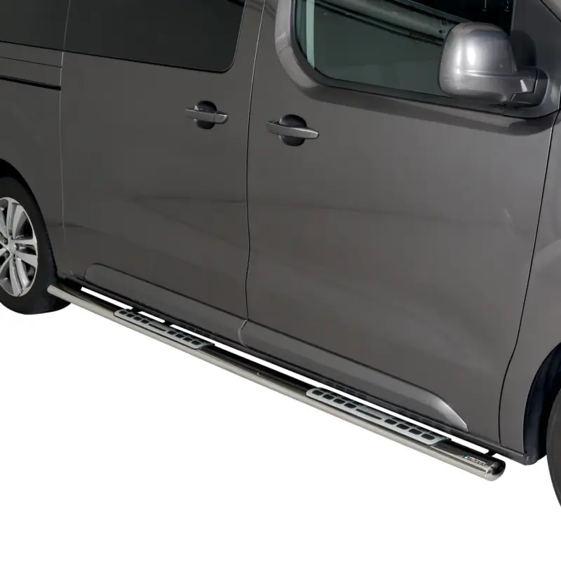 Stahl Seitenschweller Schwellerrohre für Toyota Proace 2016-2026 L2 Mitte Grau Expressversand