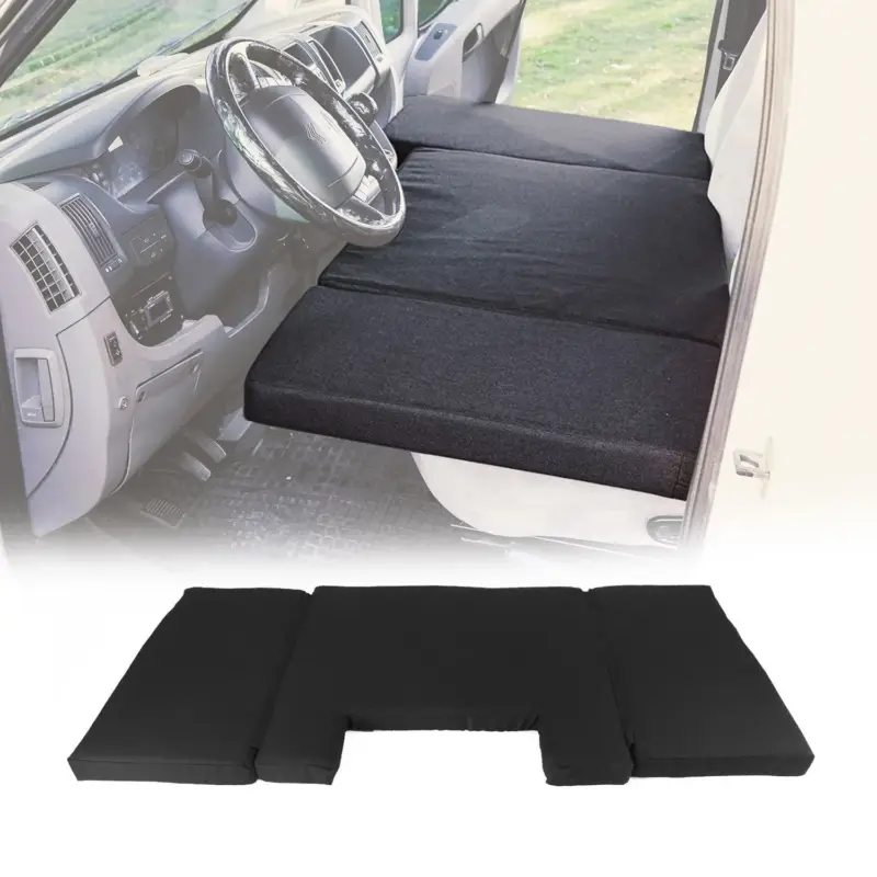 Aktuell Camper Bett Fahrerhausbett Matratze für Mercedes Vito W447 2014-2026 Schwarz