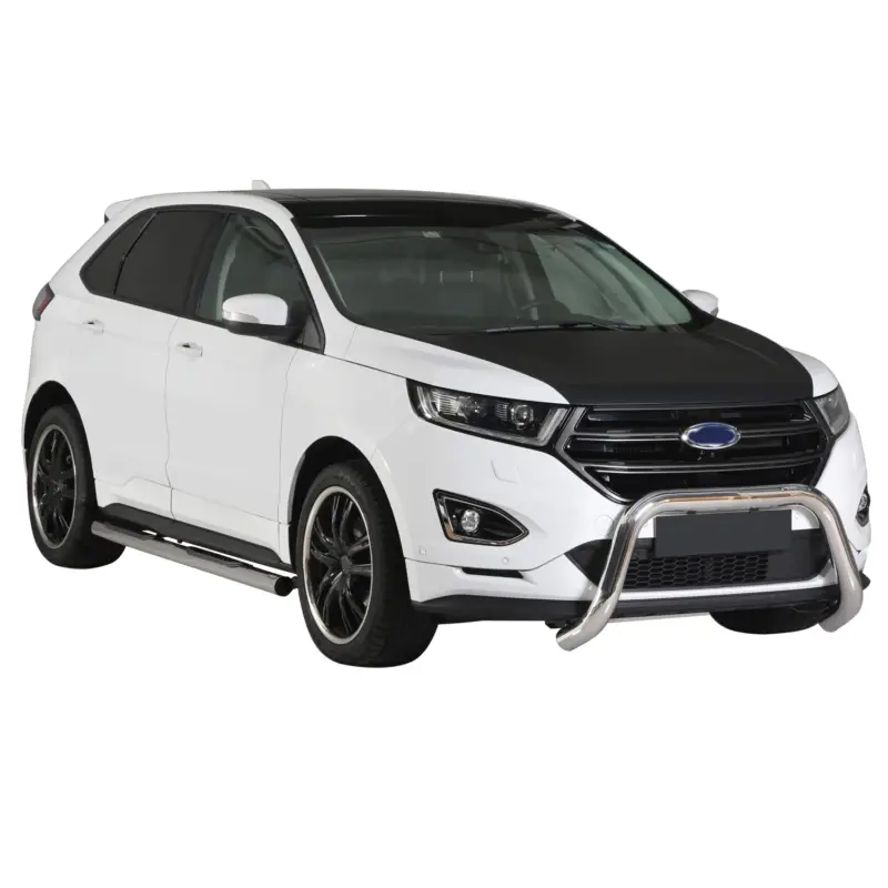 Top-Seller Frontbügel Frontschutzbügel für Ford Edge 2014-2018 ø76mm Stahl Silber Schutz