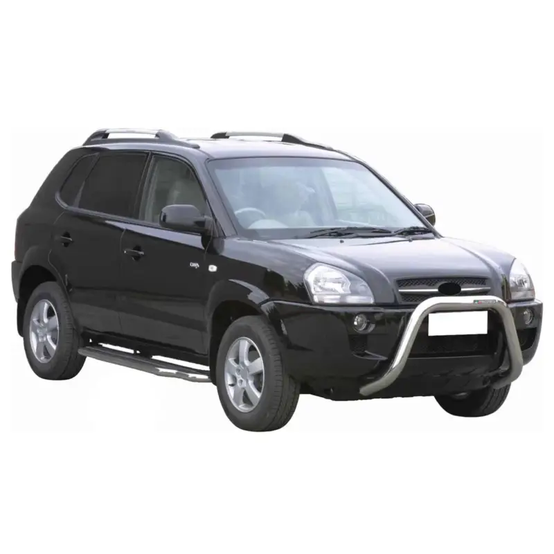Kracherpreis Frontbügel Frontschutzbügel für Hyundai Tucson 2004-2009 ø76mm Stahl Silber