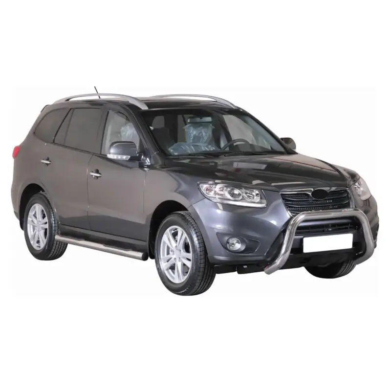 Sonderangebot Frontbügel Frontschutzbügel für Hyundai Santa Fe 2009-2012 ø76mm Stahl Silber