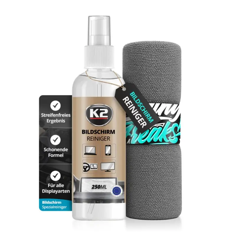 Neue Ware K2 Innenraum Set LCD Cleaner + Mikrofasertuch (2-teilig)
