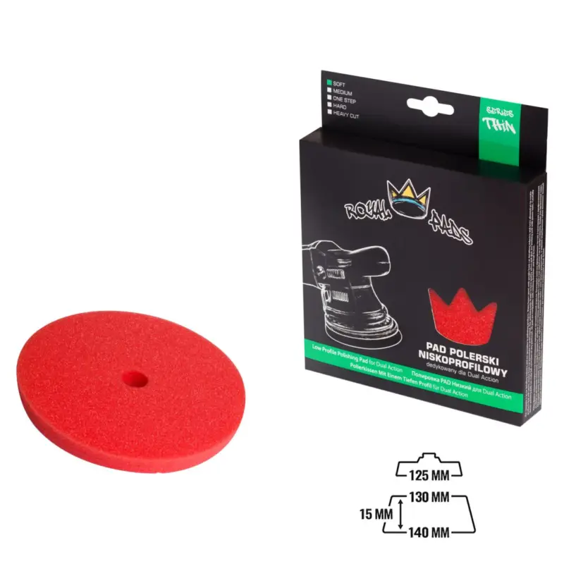 Angebot Royal Pads - THIN Polierpad 130mm Soft