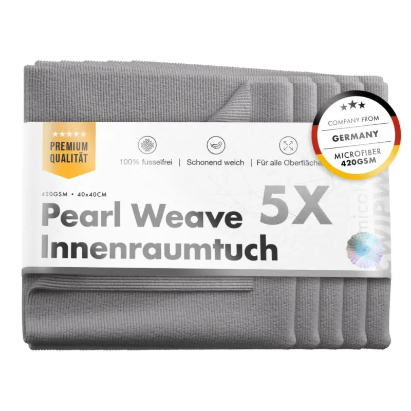 chemicalworkz Interior Pearl Weave Towel 420GSM Innenraumtuch 40x40cm 5Stk. Must-Have