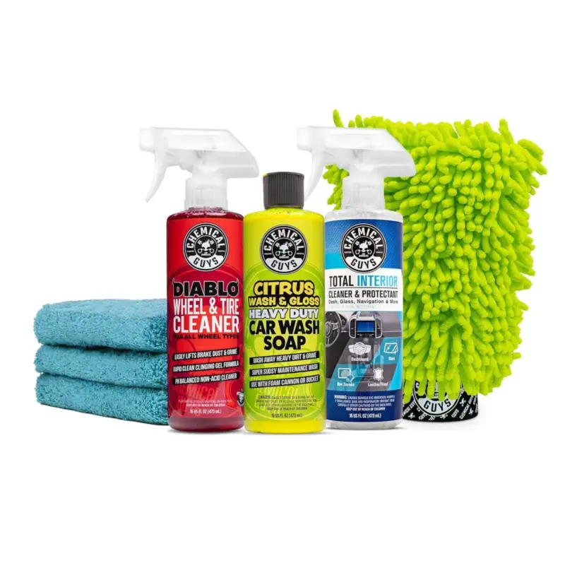 Chemical Guys Starter Kit Clean & Shine (7-teilig) Letzte Chance