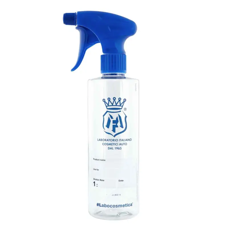Knallerangebot Labocosmetica Sprühflasche mit Dosierskala 500ml