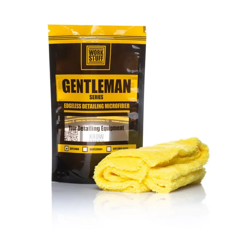 Work Stuff Gentleman Mikrofaser 500GSM 40x40 gelb Neu