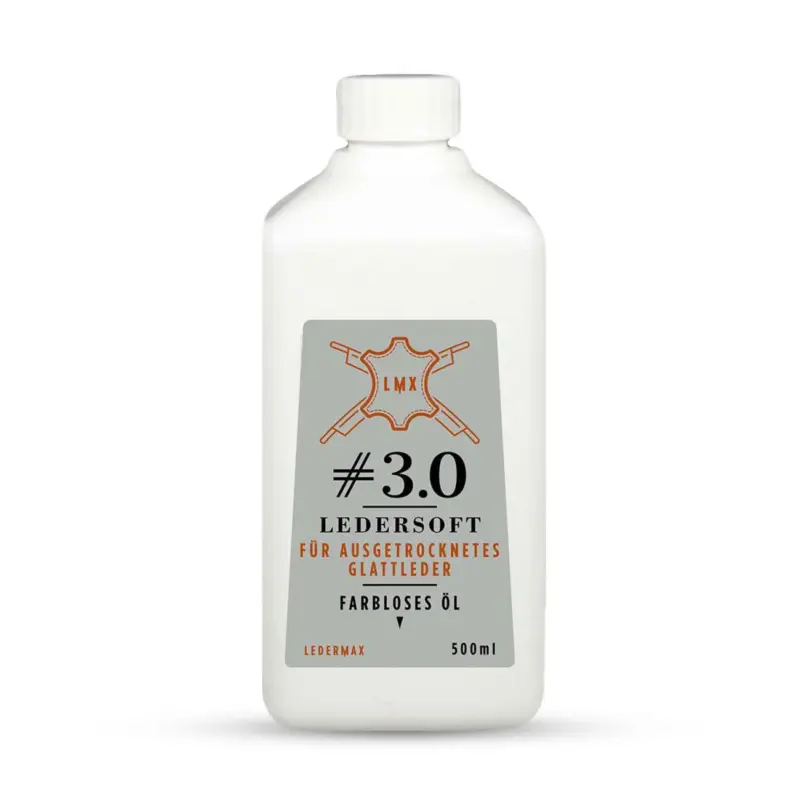 Beliebt Ledermax LMX-Ledersoft #3.0 Pflegeöl 500ml