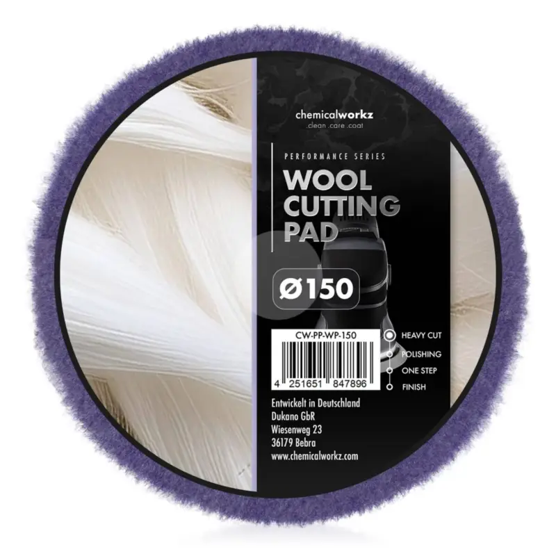 chemicalworkz Wool Cutting Perfomance Pad 150mm Online Kaufen