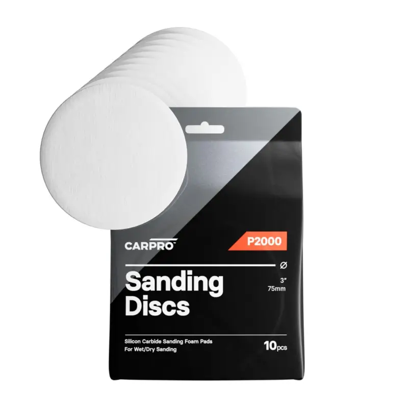 Neu CarPro Sanding Disc 2000P Schleifscheibe 75mm 10Stk.