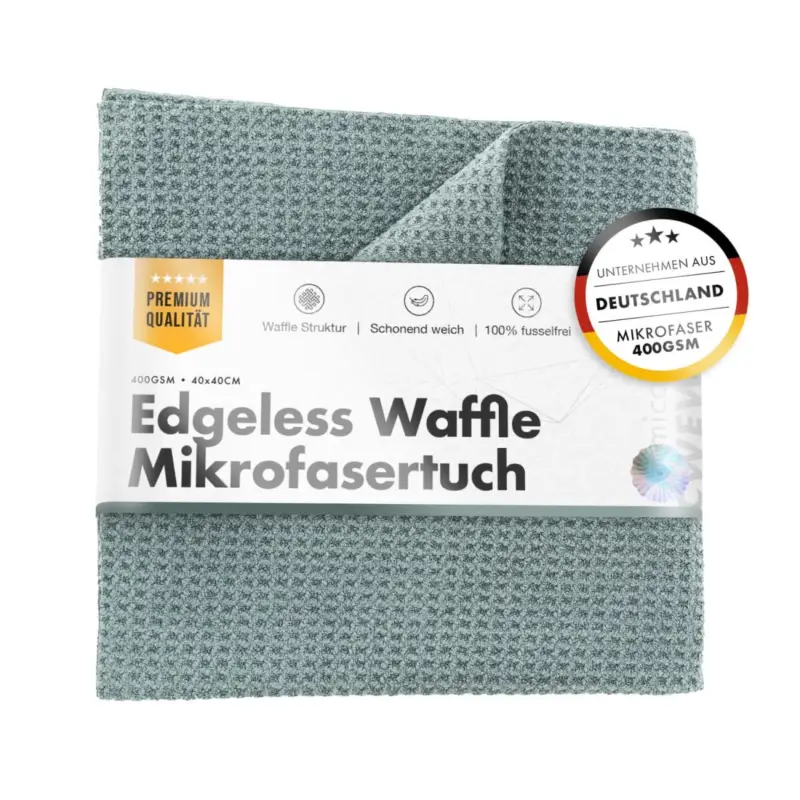 chemicalworkz Edgeless Waffle Towel 400GSM Glastuch 40x40cm Letzte Chance