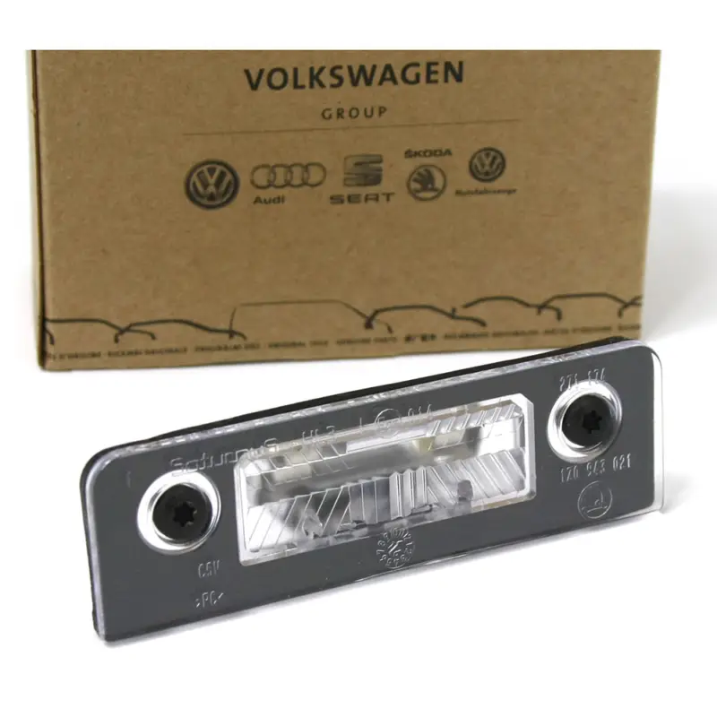 Original Skoda Octavia Roomster Kennzeichenleuchte hinten Rückleuchte Licht Schneller Versand