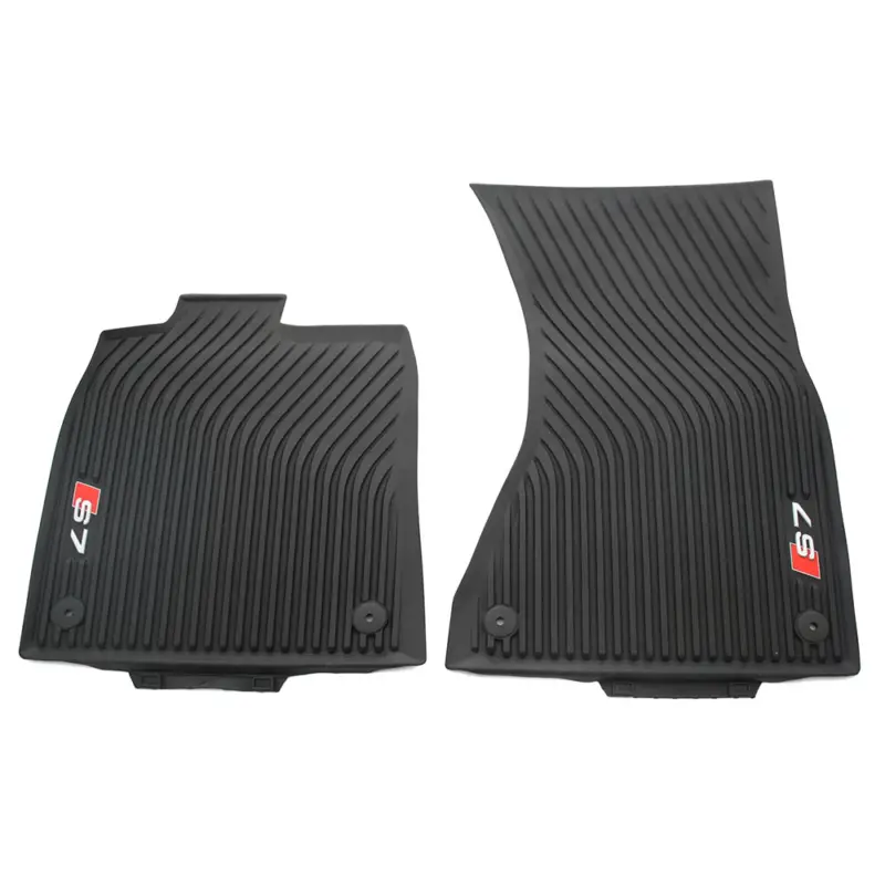 Gummi Fußmatten Original Audi S7 schwarz Allwettermatten 2x vorn Gummimatten Beliebt