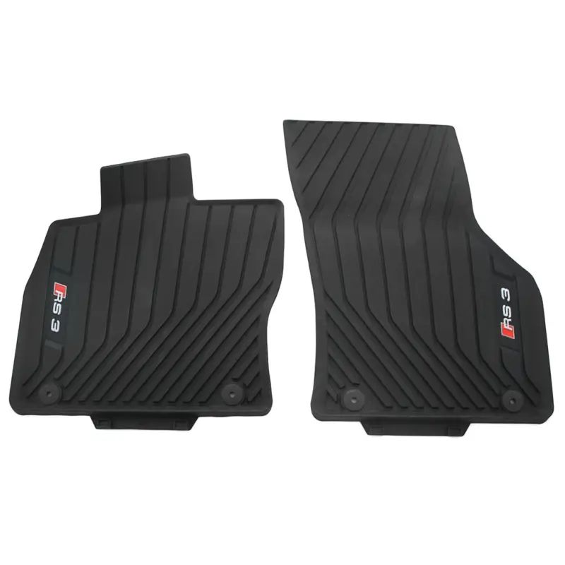 Gummi Fußmatten vorn Original Audi RS3 (8V) schwarz 2x Allwettermatten 8V6061221041 Top-Angebot