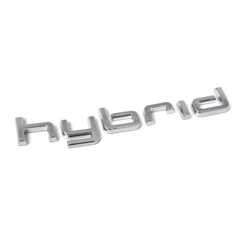 Online Kaufen Original Audi Hybrid Schriftzug seitlich Exterieur Kotflügel Emblem Logo chrom