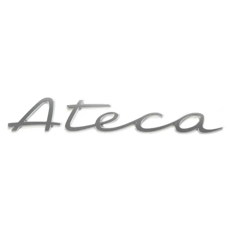 Abverkauf Original Seat Ateca Schriftzug hinten Heckklappe Emblem Logo alu standard