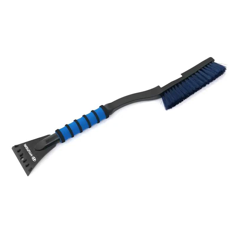 Original Hyundai Eiskratzer Besen Schneebesen Softgriff Winter blau 9999Z06023 Expressversand