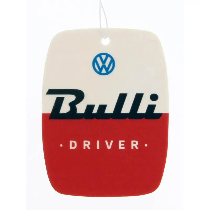 Jetzt Kaufen VW Bus Lufterfrischer Bulli Driver Wunderbaum Vanille rot BUAF11