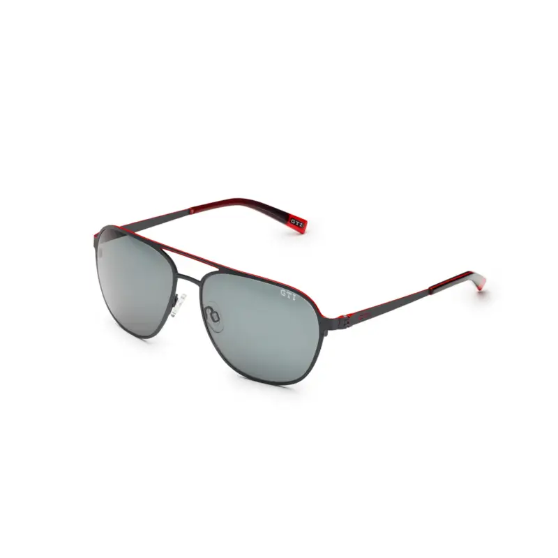 Zertifiziert Original VW GTI Sonnenbrille Edelstahl Brille Accessoires schwarz 5HV087900B041