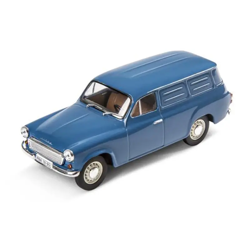 Original Skoda 1202 (1964) Modellauto 1:43 Miniatur Graublau 6U0099300F800 Markenware