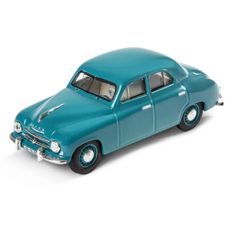 Günstig Original Skoda 1201 (1956) Modellauto 1:43 Miniatur Türkis 6U0099300G032