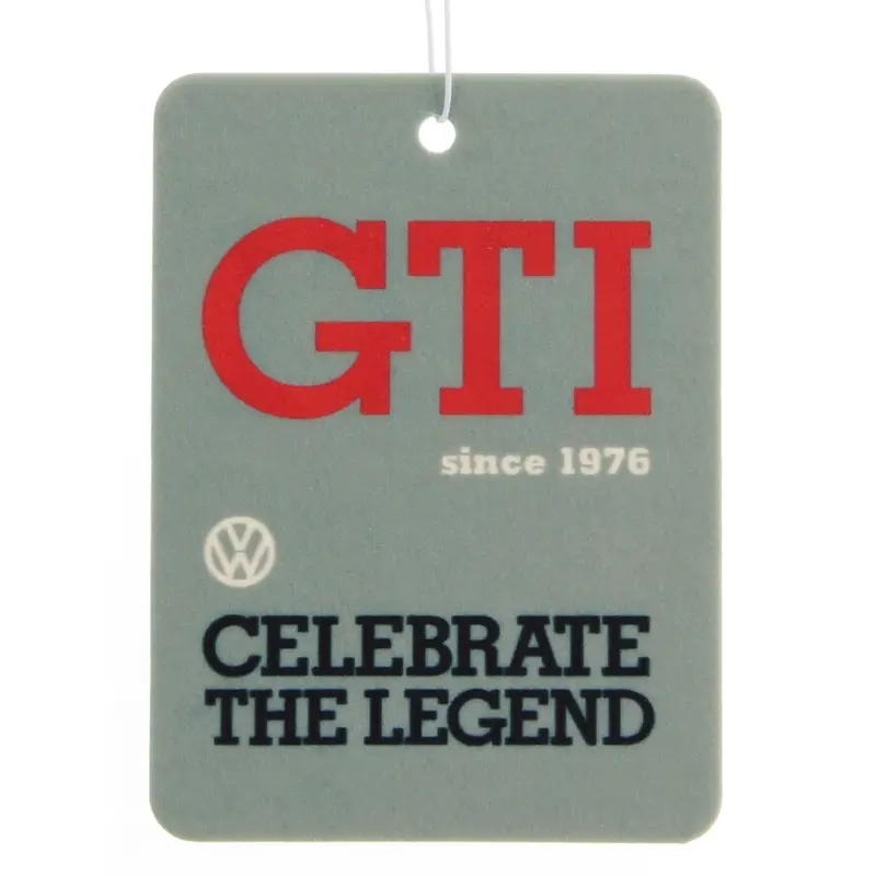 VW GTI Lufterfrischer Energy Celebrate Design Wunderbaum grau GTIAF03 Schnäppchen