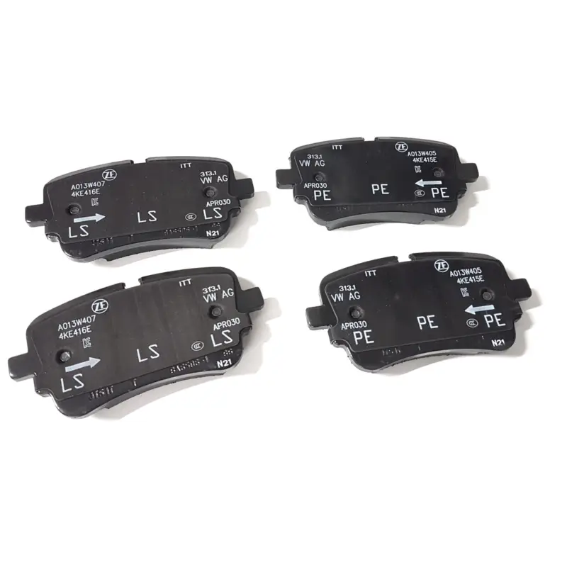 Original Audi Bremsbeläge hinten Bremsen Beläge Hinterachse Scheibenbremsen 4KE698451F Sale