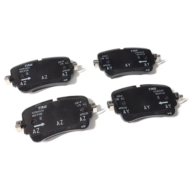 Original Audi Bremsbeläge hinten Bremsen Beläge Hinterachse Scheibenbremsen 4KE698451G Top-Preis