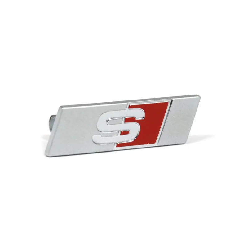 Markenware Original Audi Lenkrad S Plakette Interieur Sportlenkrad Clip Multifunktionslenkrad Emblem