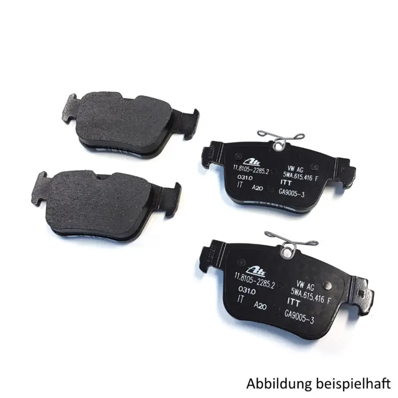 Versand Am Gleichen Tag Original VW Bremsbeläge hinten Scheibenbremsen Beläge Bremsen 5WA698451E