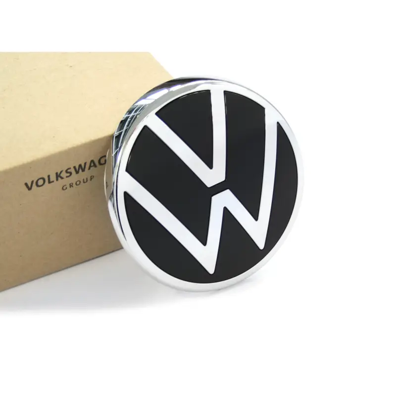 Sofort Bestellen Original VW Touareg 3 (CR) VW Emblem Heckklappe Zeichen Logo chrom schwarz
