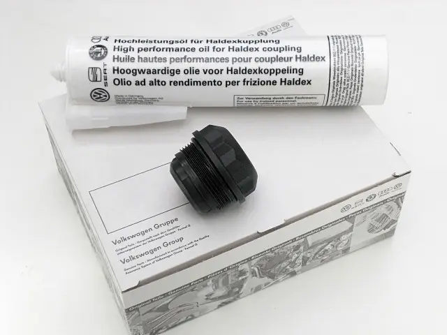 Schnäppchen Haldex Ölwechsel Set (Golf IV Bora Audi A3 8L) 02D525558A G052175A1