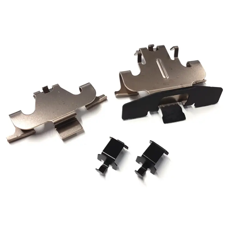 Sonderaktion Original Audi Haltefeder Zwischenblech Spreizfeder Bremsträger vorn Bremsbeläge 971698231B
