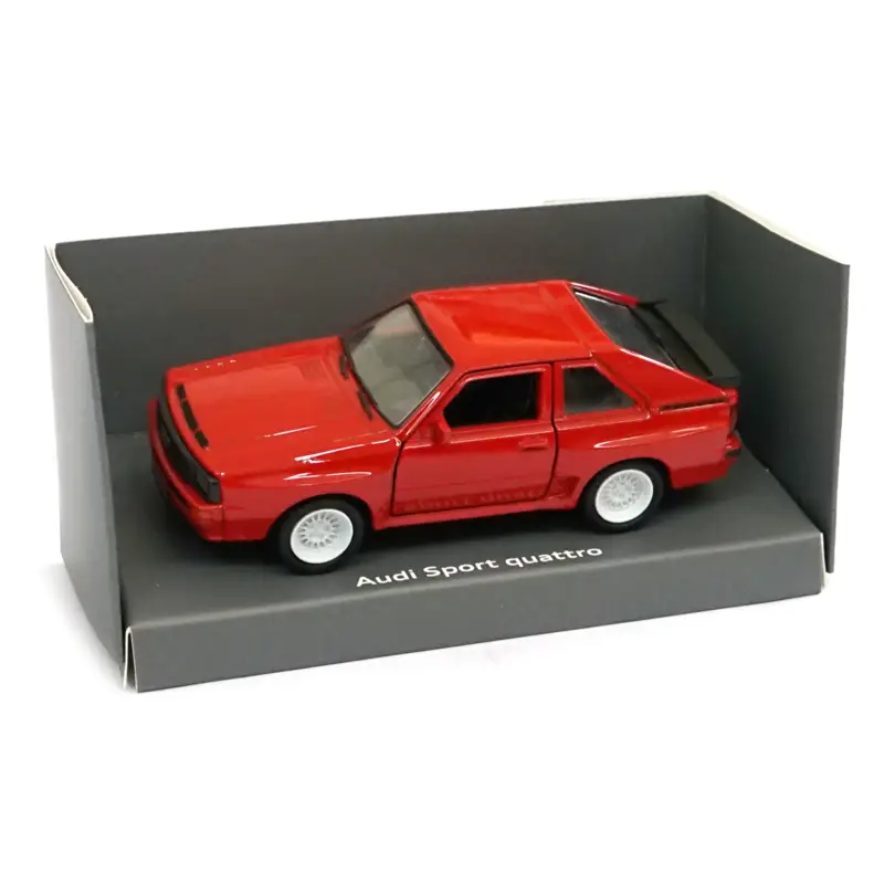 Sofort Bestellen Audi Sport quattro Pullback Modellauto 1:36 Miniatur Modell Tornadorot A5-5411