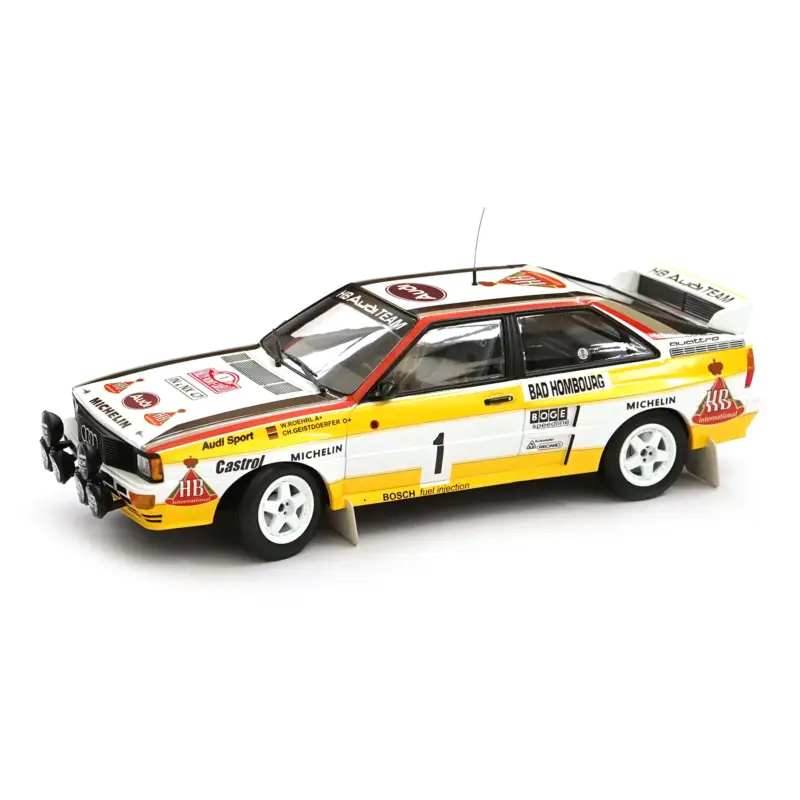 Audi Rallye quattro RMC 1984 Modellauto 1:18 Miniatur Modell A5-5894 Bestseller