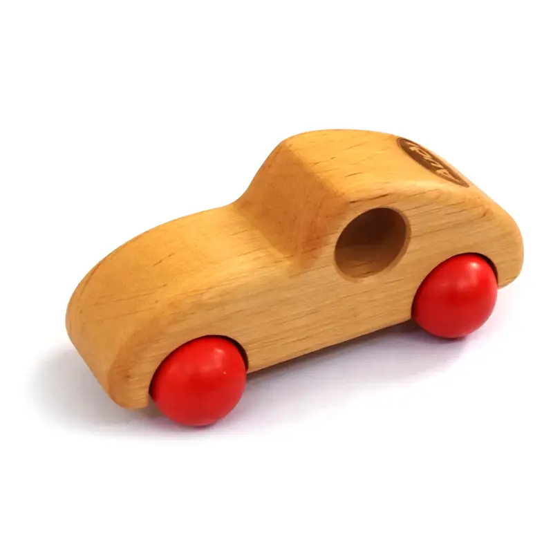 Nur Heute Audi Holzauto Flitzer Logo Audi Pflaume Oval Holzspielzeugauto Spielzeug A18-8025