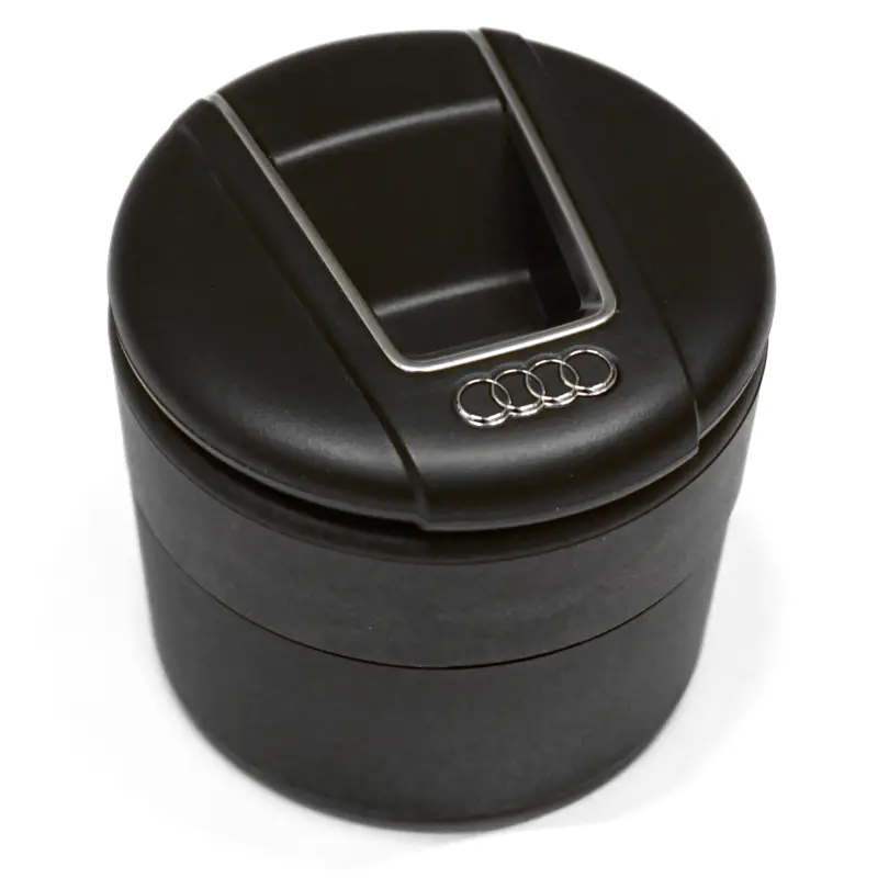 Nur Für Kurze Zeit Original Audi Aschenbecher Mittelkonsole Ascher Becher schwarz 80A857951A4PK