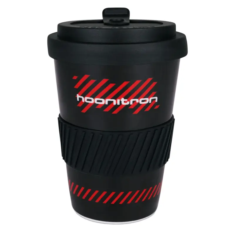 Original Audi Sport Trinkbecher Hoonitron S1 Becher Ringe Logo 300ml schwarz 3292200800 Letzte Chance