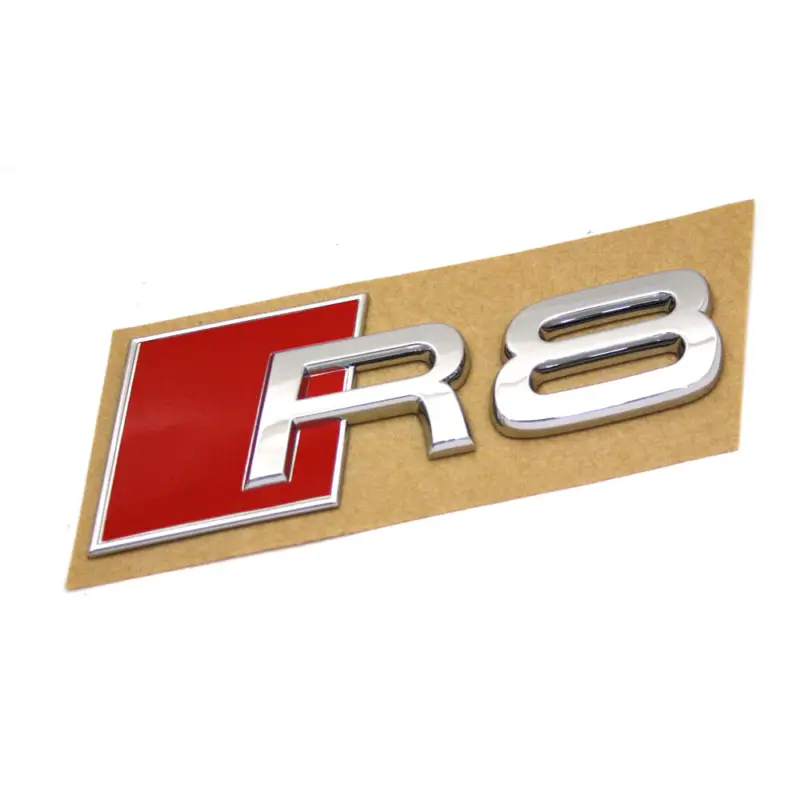 Beliebt Original Audi R8 Schriftzug hinten Exterieur Emblem Heckklappe Logo chrom