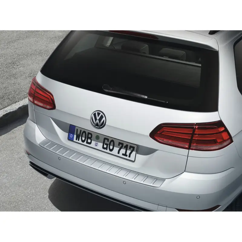 Original VW Golf 7 (5G) Variant Ladekantenschutz Stoßfänger Edelstahl-Optik 5G9061195A Schneller Versand