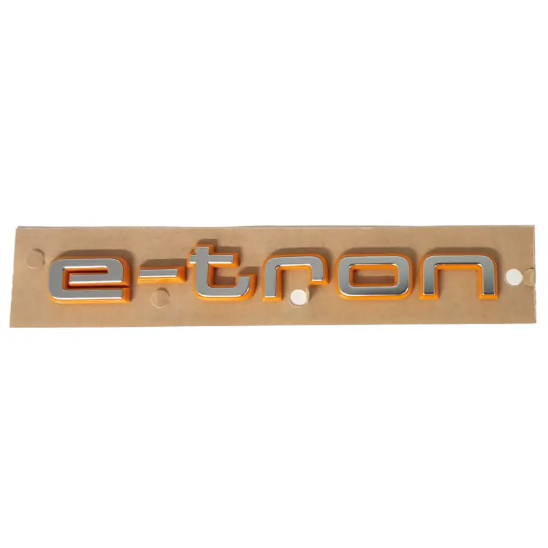 Neue Kollektion Original Audi Schriftzug e-tron Plakette Kotflügel Emblem Logo Aufkleber 4KE8536013Q7
