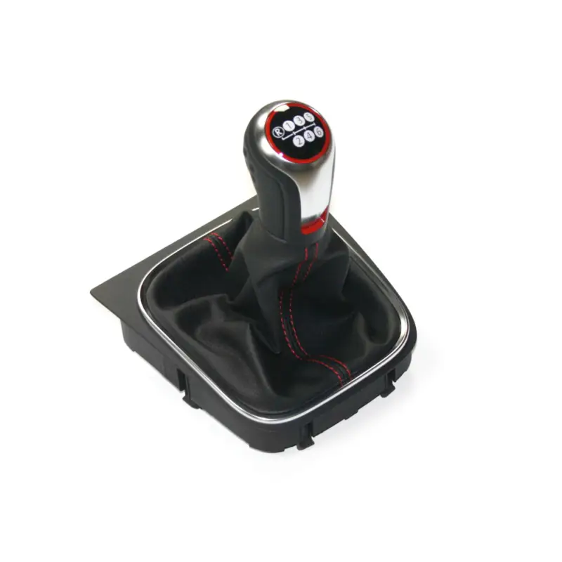 VW Sport Schaltknauf Original Tuning Schalthebelknopf Flashrot Schaltgetriebe Echt