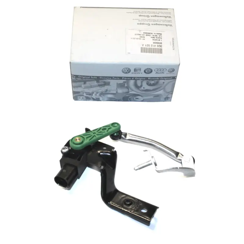 Aktuell Niveausensor Leuchtweitensensor Original VW Passat vorn links Sensor 3Q0412521A