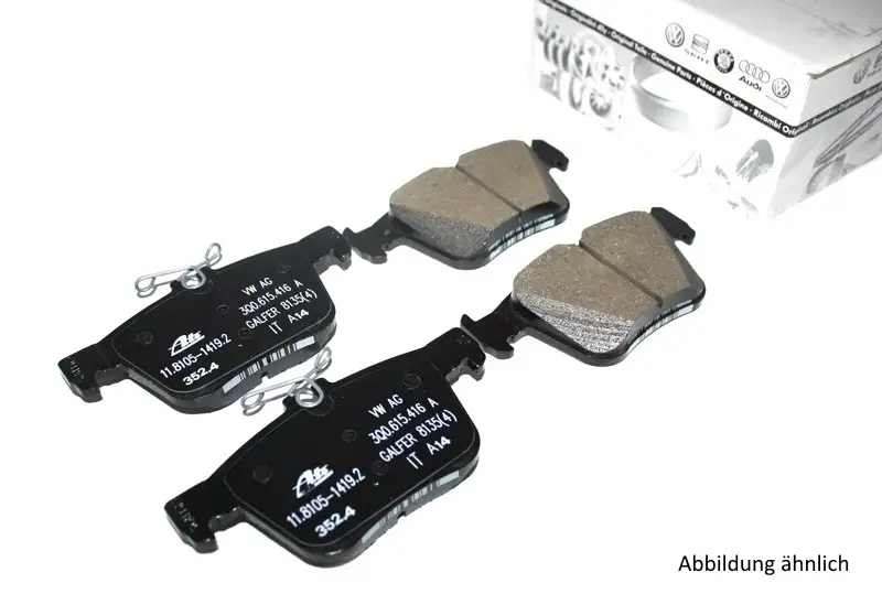 Ausverkauf Bremsbeläge RS3 TTRS Hinterachse Original Audi Bremsen Beläge 8V0698451K