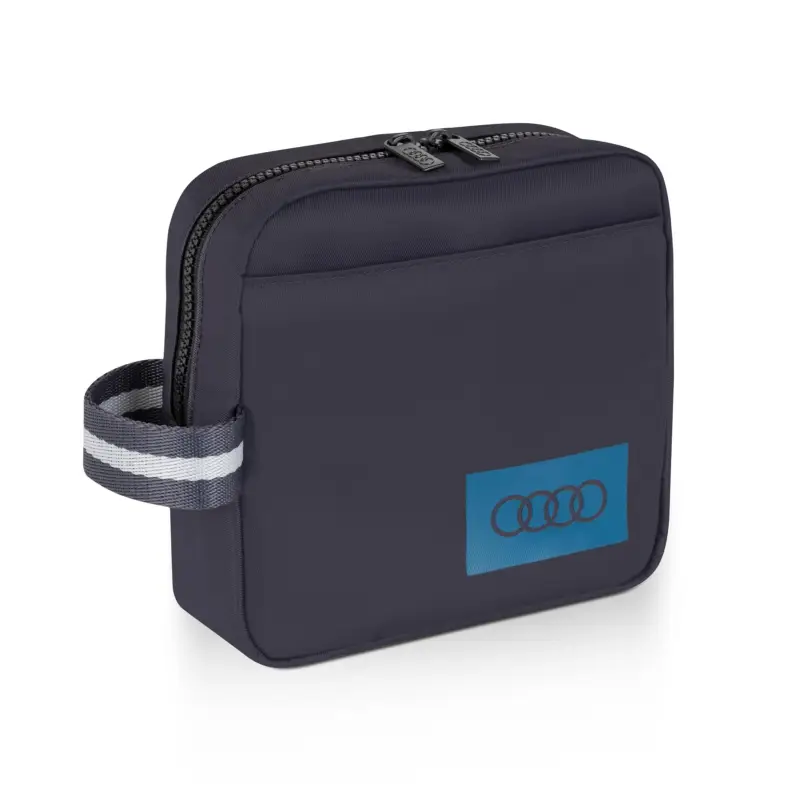 Ausverkauf Original Audi Utilitytasche Tasche Ringe Logo grau 3152300300