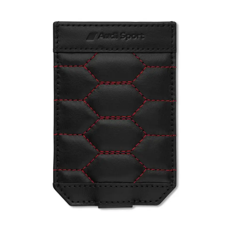 Highlight Original Audi Sport Fahrzeugschlüsseletui Etui Autoschlüssel Case Leder Wabenmuster 3152201400