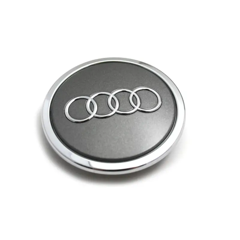Audi Radzierkappe Original Felgendeckel Nabenkappe grau / mettalic Wochenendangebot
