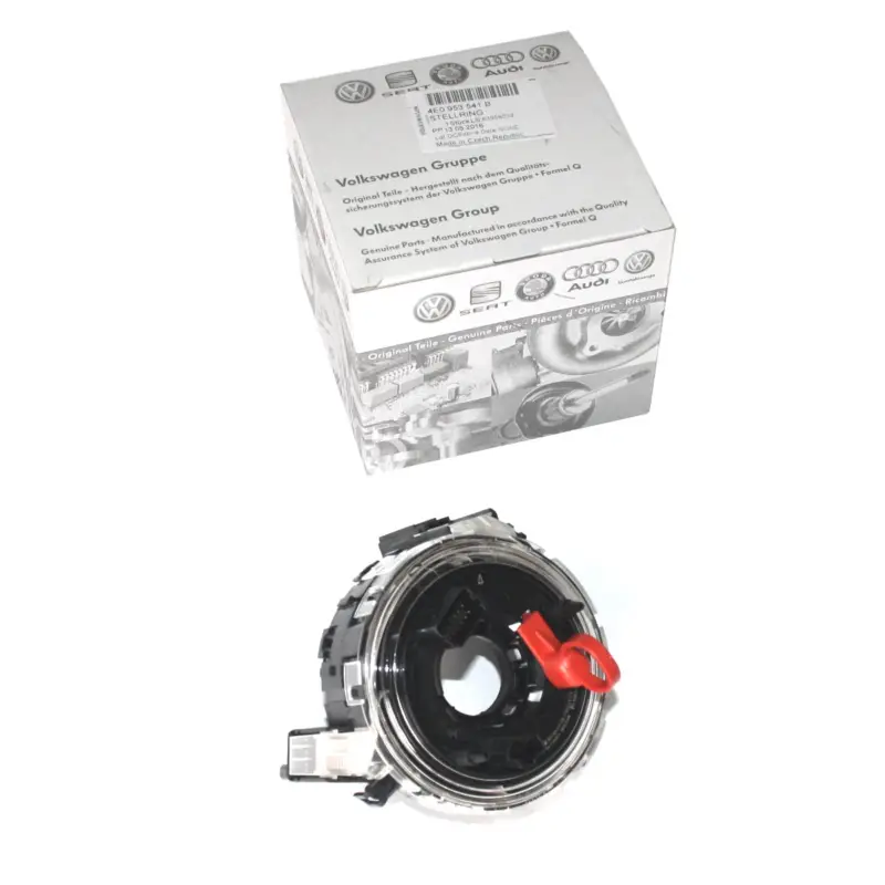 Aktuell Lenkwinkelsensor Rückstellring Schleifring Original Audi A4 A6 Q7 Lenkstock 4E0953541B