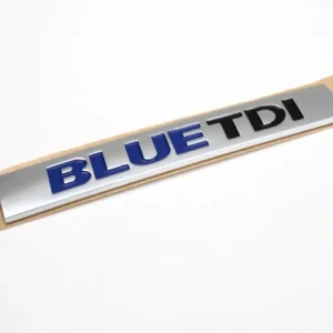 BLUE TDI Schriftzug Aufkleber Original Emblem Kühlergrill Heckklappe Beliebt